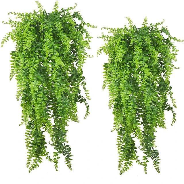 Planta artificial videira para usar como decoração em casa no sentido de trazer armonia e uma conexão ampla com a natureza.