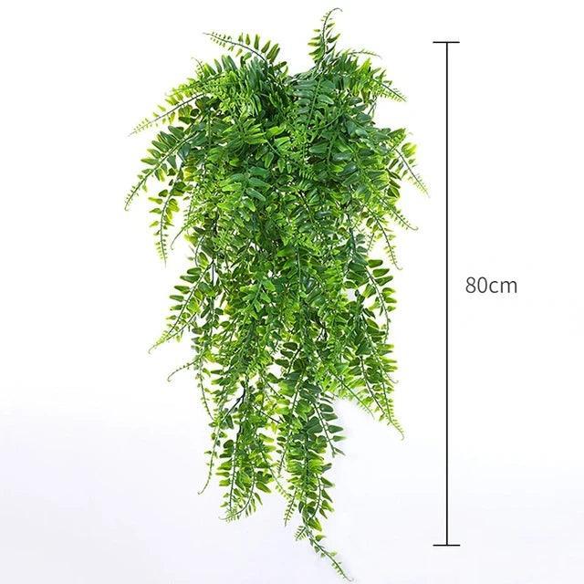 Planta artificial videira para usar como decoração em casa no sentido de trazer armonia e uma conexão ampla com a natureza.
