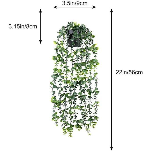 Planta artificial videira para usar como decoração em casa no sentido de trazer armonia e uma conexão ampla com a natureza.